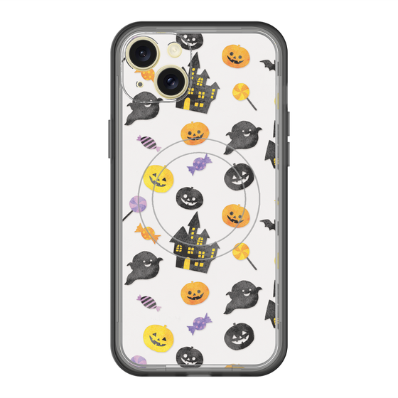スリムプロテクションプレミアムケース with MagSafe［ Halloween Party - White ］