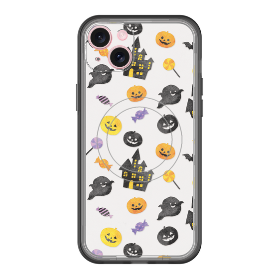 スリムプロテクションプレミアムケース with MagSafe［ Halloween Party - White ］