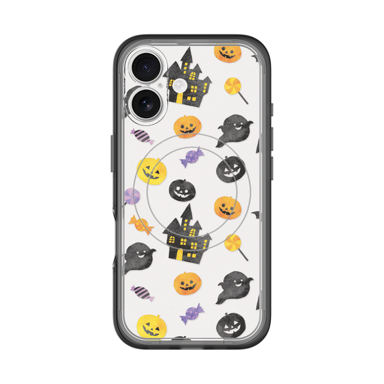 スリムプロテクションプレミアムケース with MagSafe［ Halloween Party - White ］