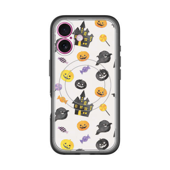 スリムプロテクションプレミアムケース with MagSafe［ Halloween Party - White ］
