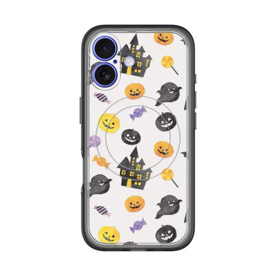 スリムプロテクションプレミアムケース with MagSafe［ Halloween Party - White ］