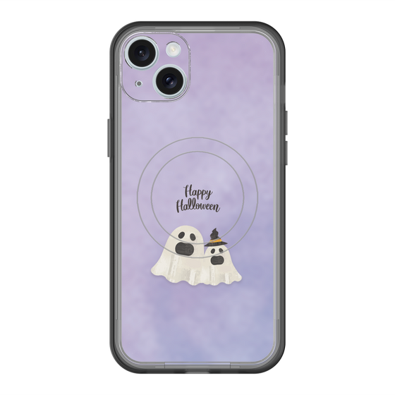 スリムプロテクションプレミアムケース with MagSafe［ Happy Halloween - Ghost ］