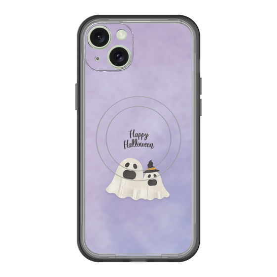 スリムプロテクションプレミアムケース with MagSafe［ Happy Halloween - Ghost ］