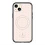 スリムプロテクションプレミアムケース with MagSafe［ LANVIN en Bleu Tiny dots Pink - ランバン ドット ピンク ］