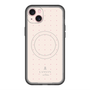 スリムプロテクションプレミアムケース with MagSafe［ LANVIN en Bleu Tiny dots Pink - ランバン ドット ピンク ］
