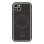 スリムプロテクションプレミアムケース with MagSafe［ LANVIN en Bleu Tiny dots Black - ランバン ドット ブラック ］