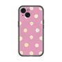 スリムプロテクションプレミアムケース with MagSafe［ 水彩ドット・レトロカラー - Pink ］