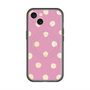 スリムプロテクションプレミアムケース with MagSafe［ 水彩ドット・レトロカラー - Pink ］