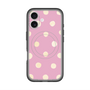 スリムプロテクションプレミアムケース with MagSafe［ 水彩ドット・レトロカラー - Pink ］