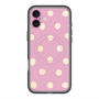スリムプロテクションプレミアムケース with MagSafe［ 水彩ドット・レトロカラー - Pink ］