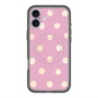 スリムプロテクションプレミアムケース with MagSafe［ 水彩ドット・レトロカラー - Pink ］