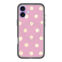 スリムプロテクションプレミアムケース with MagSafe［ 水彩ドット・レトロカラー - Pink ］