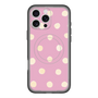 スリムプロテクションプレミアムケース with MagSafe［ 水彩ドット・レトロカラー - Pink ］