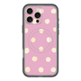 スリムプロテクションプレミアムケース with MagSafe［ 水彩ドット・レトロカラー - Pink ］