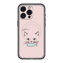 スリムプロテクションプレミアムケース with MagSafe［ 食いしん坊なねこ - Pink ］