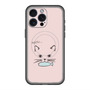 スリムプロテクションプレミアムケース with MagSafe［ 食いしん坊なねこ - Pink ］