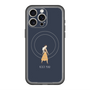 スリムプロテクションプレミアムケース with MagSafe［ Never Mind - Navy ］