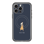 スリムプロテクションプレミアムケース with MagSafe［ Never Mind - Navy ］