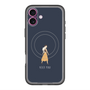 スリムプロテクションプレミアムケース with MagSafe［ Never Mind - Navy ］