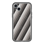 スリムプロテクションプレミアムケース with MagSafe［ Middle Stripe - Black ］