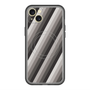 スリムプロテクションプレミアムケース with MagSafe［ Middle Stripe - Black ］