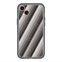 スリムプロテクションプレミアムケース with MagSafe［ Middle Stripe - Black ］