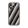 スリムプロテクションプレミアムケース with MagSafe［ Middle Stripe - Black ］