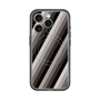 スリムプロテクションプレミアムケース with MagSafe［ Middle Stripe - Black ］