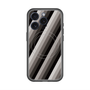 スリムプロテクションプレミアムケース with MagSafe［ Middle Stripe - Black ］