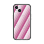 スリムプロテクションプレミアムケース with MagSafe［ Middle Stripe - Pink ］