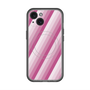 スリムプロテクションプレミアムケース with MagSafe［ Middle Stripe - Pink ］
