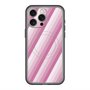 スリムプロテクションプレミアムケース with MagSafe［ Middle Stripe - Pink ］