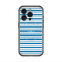 スリムプロテクションプレミアムケース with MagSafe［ Small Border - Blue ］
