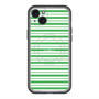 スリムプロテクションプレミアムケース with MagSafe［ Small Border - Green ］