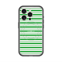 スリムプロテクションプレミアムケース with MagSafe［ Small Border - Green ］