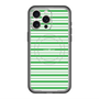 スリムプロテクションプレミアムケース with MagSafe［ Small Border - Green ］