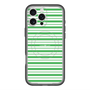 スリムプロテクションプレミアムケース with MagSafe［ Small Border - Green ］