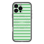 スリムプロテクションプレミアムケース with MagSafe［ Small Border - Green ］