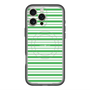 スリムプロテクションプレミアムケース with MagSafe［ Small Border - Green ］