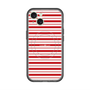 スリムプロテクションプレミアムケース with MagSafe［ Small Border - Red ］