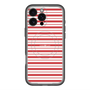 スリムプロテクションプレミアムケース with MagSafe［ Small Border - Red ］