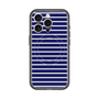 スリムプロテクションプレミアムケース with MagSafe［ Middle Border - Blue ］