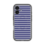 スリムプロテクションプレミアムケース with MagSafe［ Middle Border - Blue ］