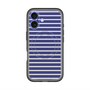 スリムプロテクションプレミアムケース with MagSafe［ Middle Border - Blue ］