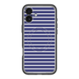 スリムプロテクションプレミアムケース with MagSafe［ Middle Border - Blue ］