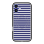 スリムプロテクションプレミアムケース with MagSafe［ Middle Border - Blue ］