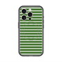 スリムプロテクションプレミアムケース with MagSafe［ Middle Border - Green ］