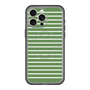 スリムプロテクションプレミアムケース with MagSafe［ Middle Border - Green ］