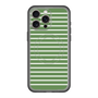 スリムプロテクションプレミアムケース with MagSafe［ Middle Border - Green ］