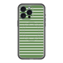 スリムプロテクションプレミアムケース with MagSafe［ Middle Border - Green ］